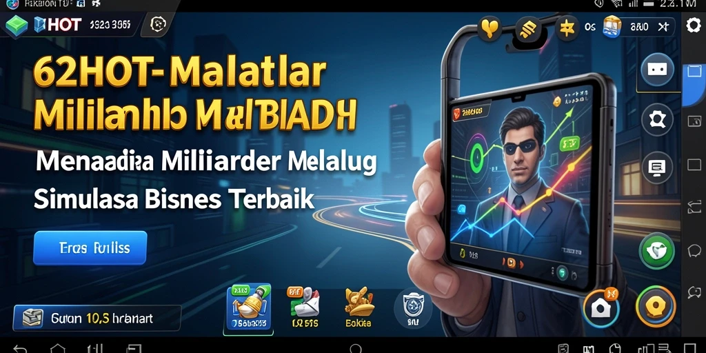 Screenshot gameplay <strong>62HOT</strong> menampilkan momen kritis dalam membangun bisnis.