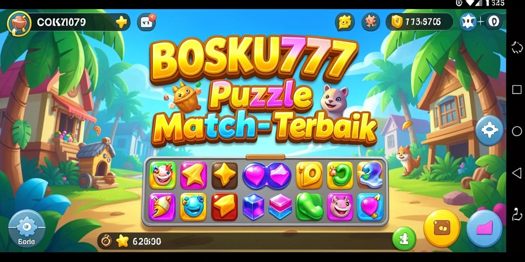 Tampilan menarik dari gameplay BOSKU777 yang penuh warna.