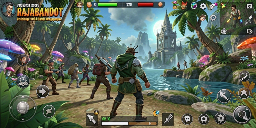 Gameplay menegangkan dengan petualangan menarik di RAJABANDOT.