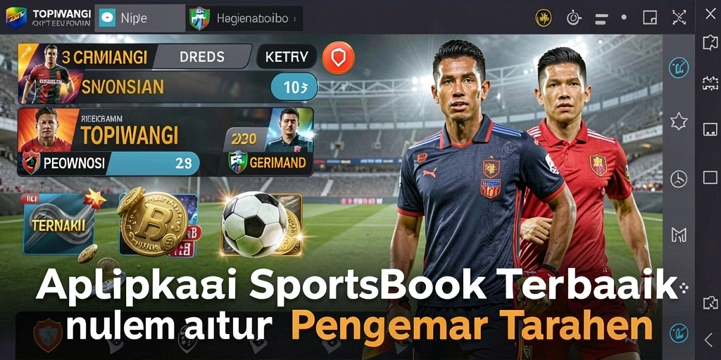 Tampilan gameplay menarik dari aplikasi Sportsbook TOPIWANGI.